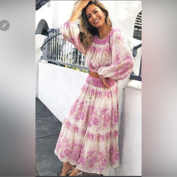 Spell Coco Lei Skirt - Lilac - Picture 3 of 16